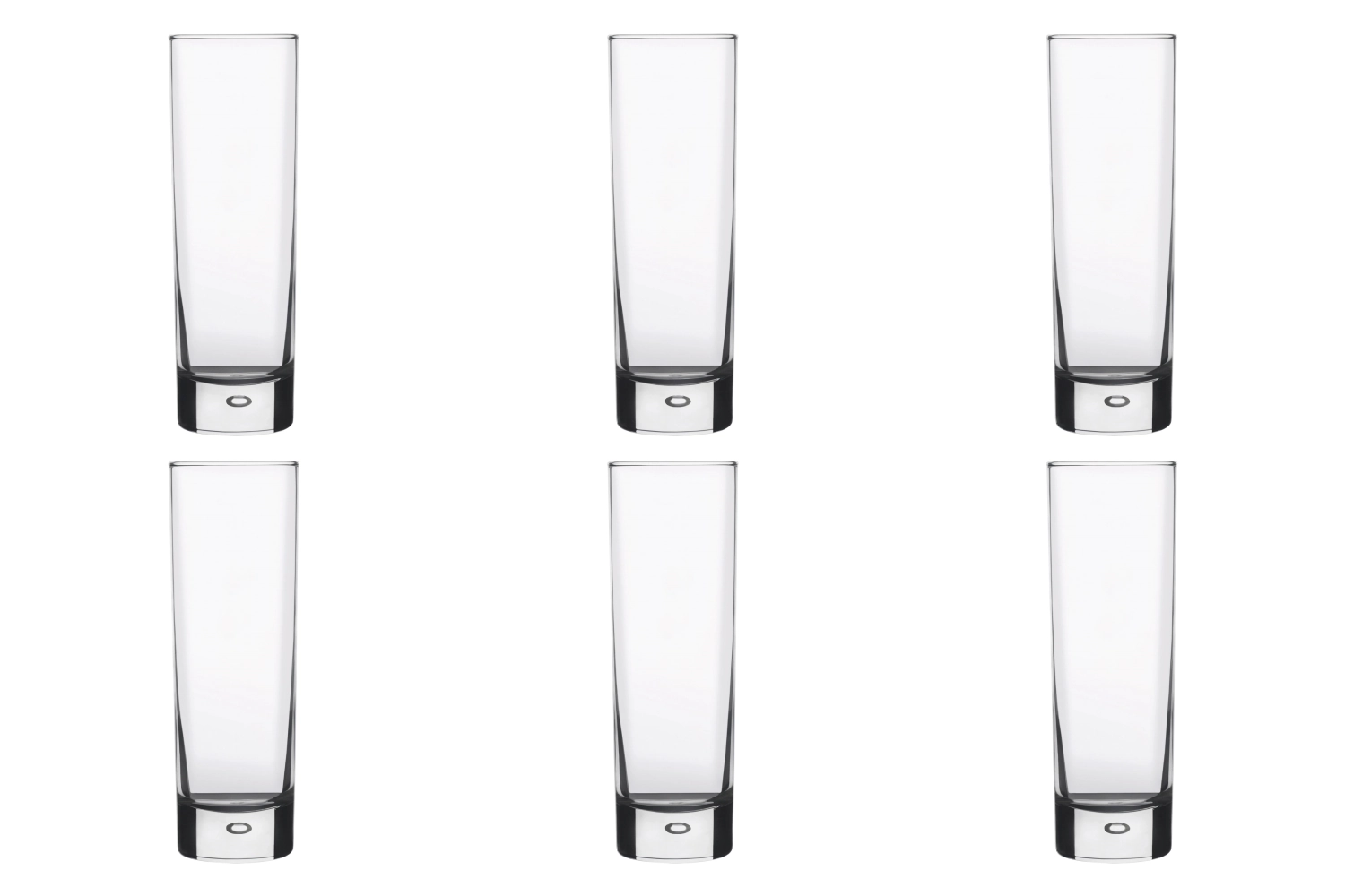Bild von Rastal - 6er Set Disco Longdrink schlank 30 cl 17.3 cm
