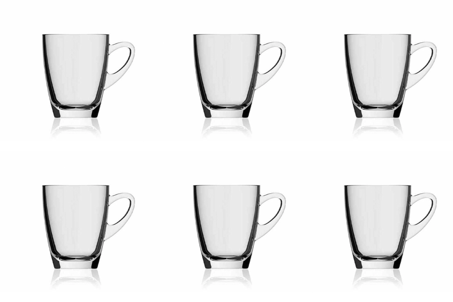 Image de Rastal - 6er Set Kenia Verre à Anse Large 31 cl Aligro