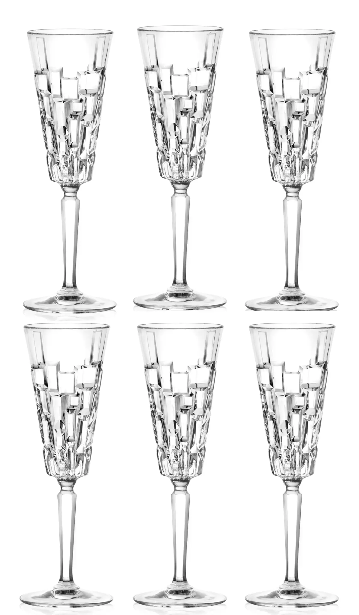 Bild von RCR - 6er Set Etna Flute Ø 7.6 H 22.4 cm 19 cl