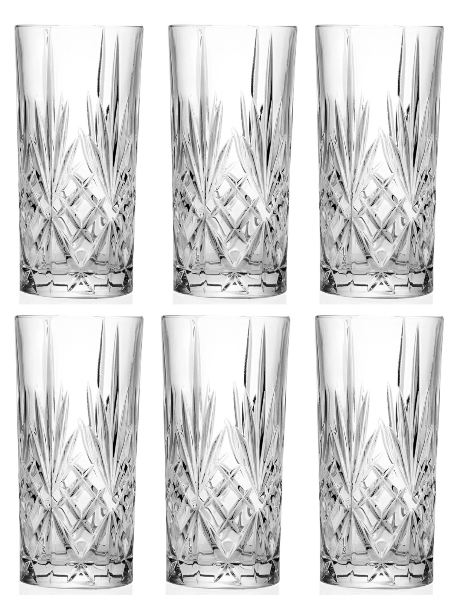 Bild von RCR - 6er Set Melodia HB Tumbler Ø 7.0 H 15.0 cm 36 cl