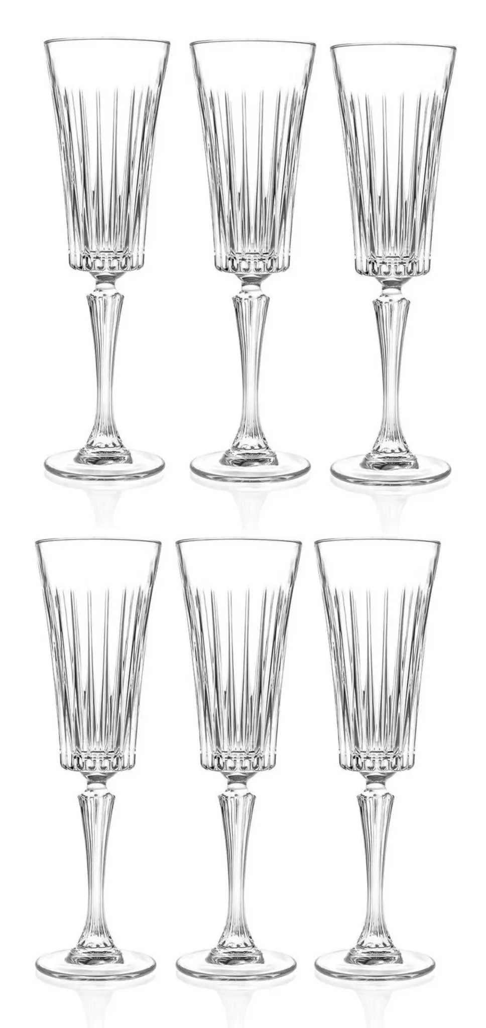 Picture of RCR - 6er Set Timeless Flute Ø 7.1 H 23.8 cm 21 cl
