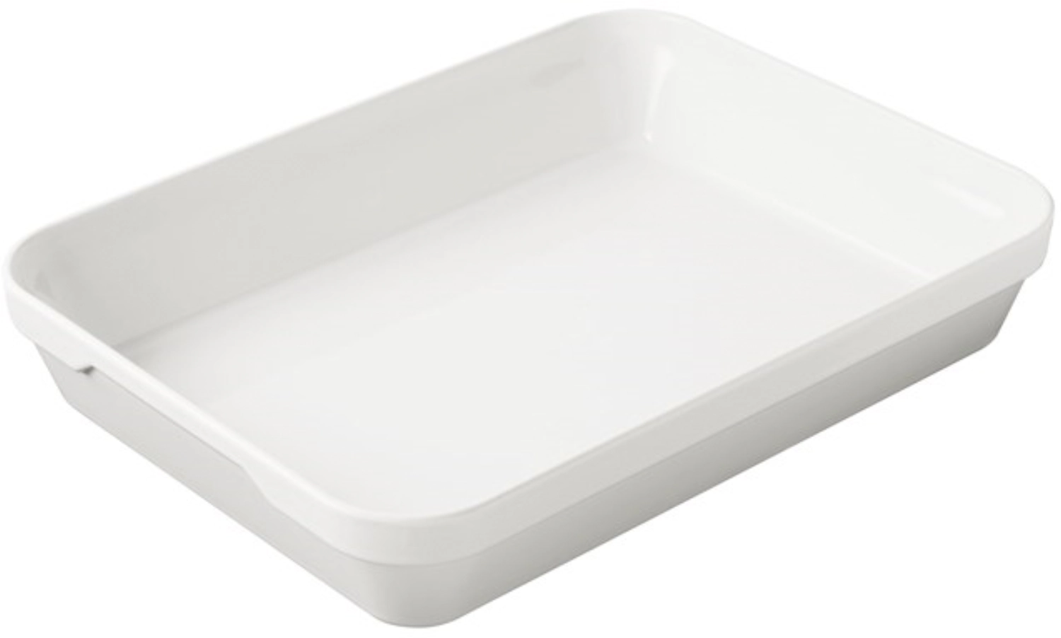 Bild von Revol - Auflaufform rechteckig tief 34.5 x 26 x 6.5 cm weiss