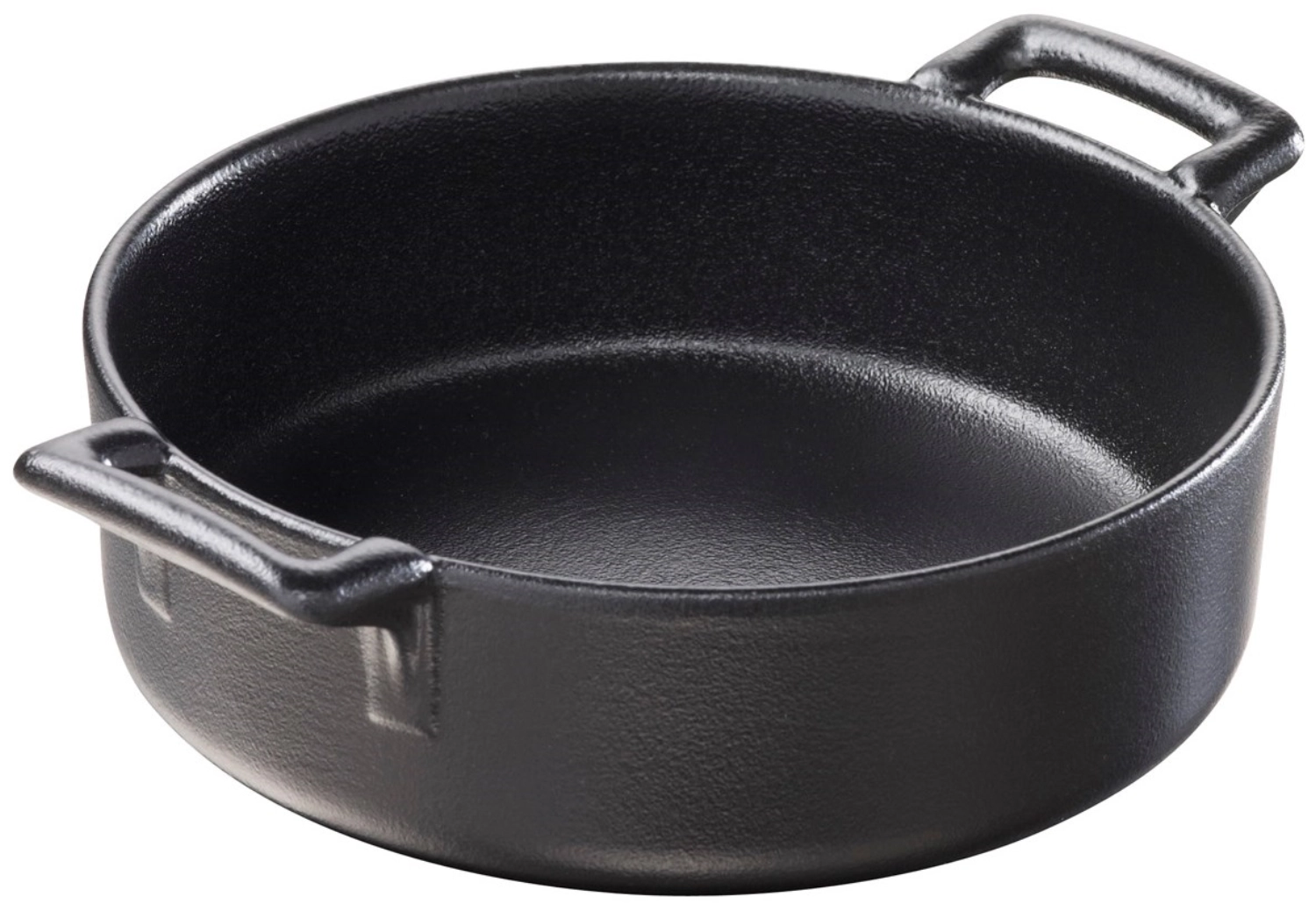 Bild von Revol - Auflaufform rund mit Griffen Ø 15 cm gusseisen-optik