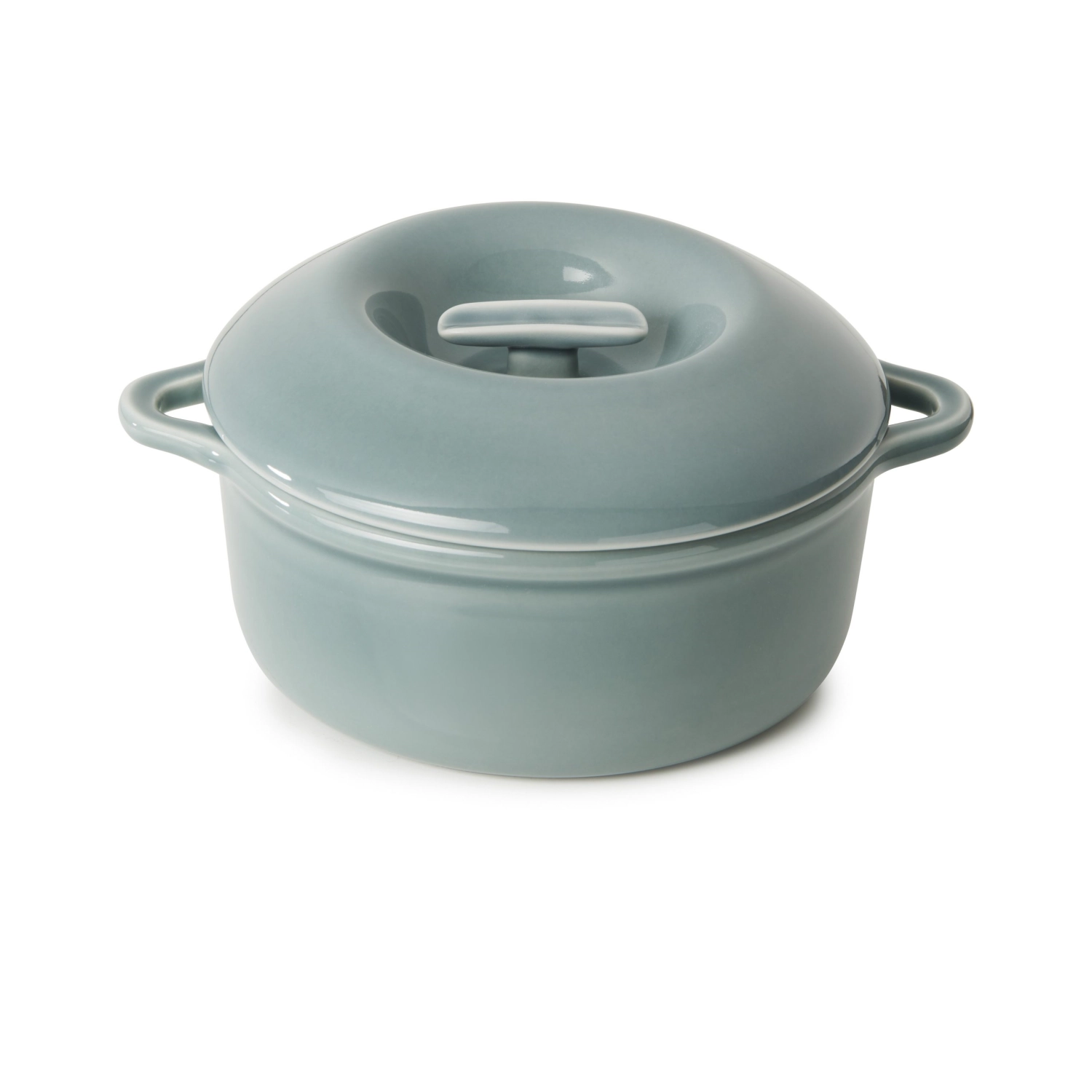 Immagine di Revol - Bombance Casseruola da Forno D 19 cm grigio nuvola con coperchio