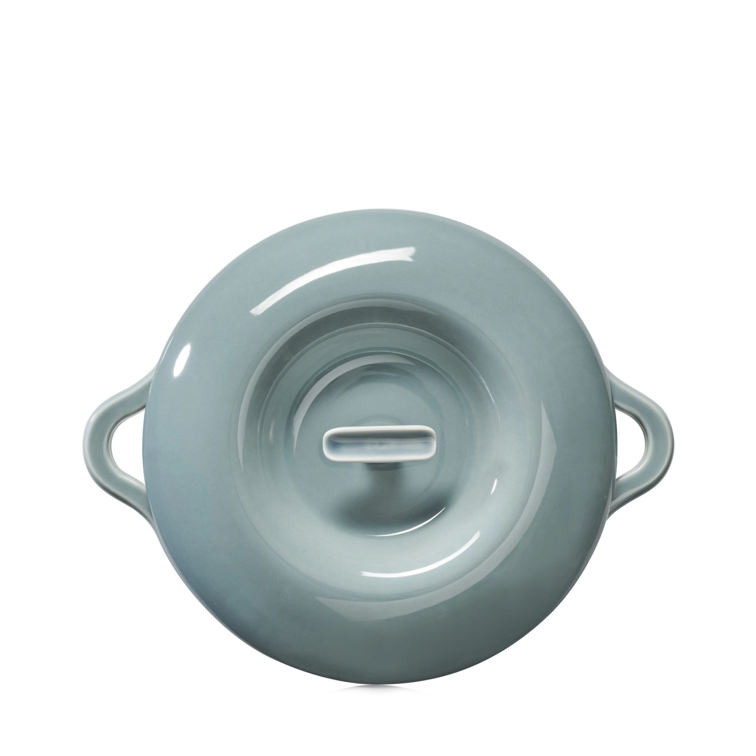 Picture of Revol - Bombance Porcelain Lid for Casserole D 29 cm Cloud Gray