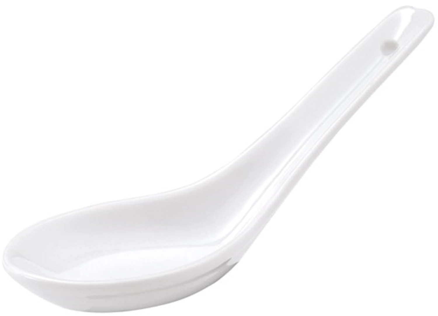 Image de Revol - Cuillère chinoise 13 x 4.5 cm blanc