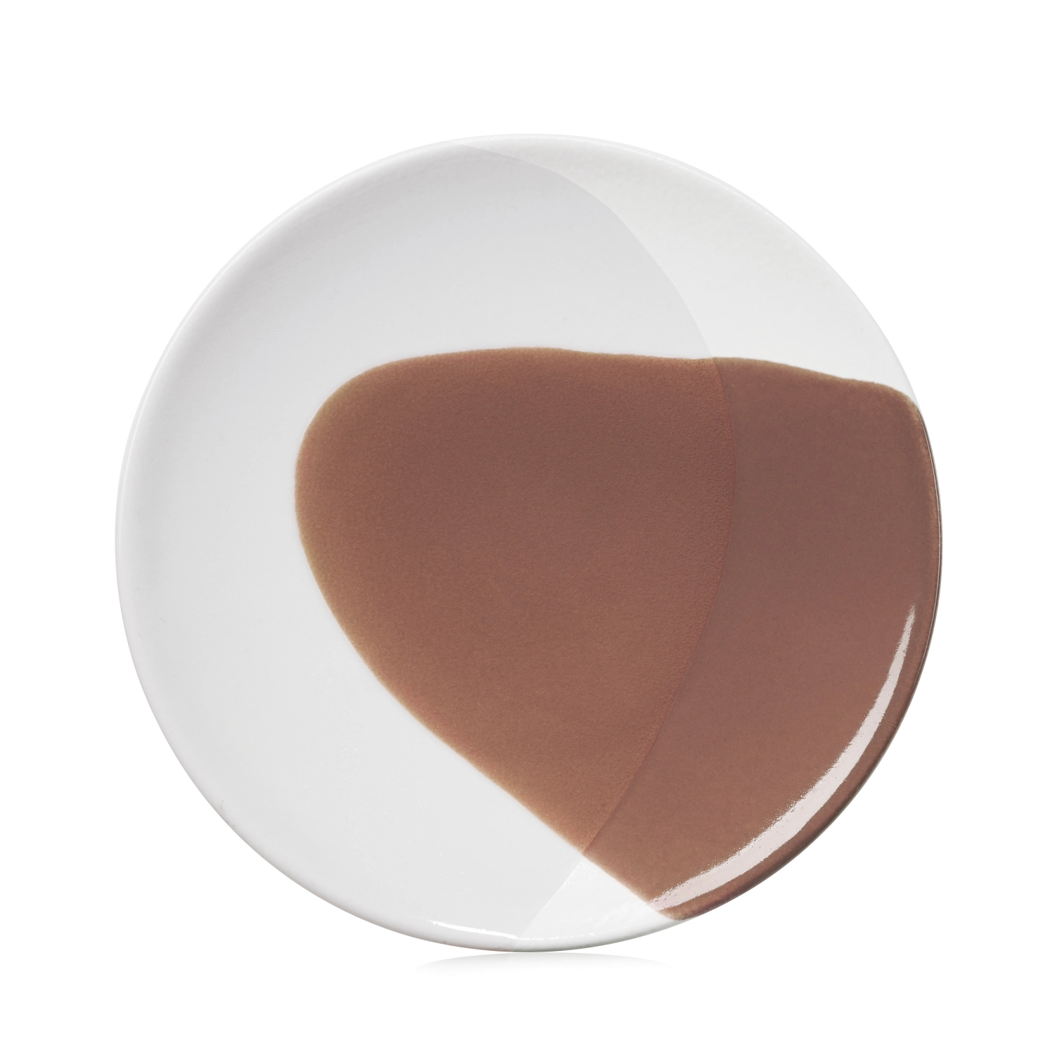 Bild von Revol - Confluence Brotteller D 16 cm cognac alabaster weiss