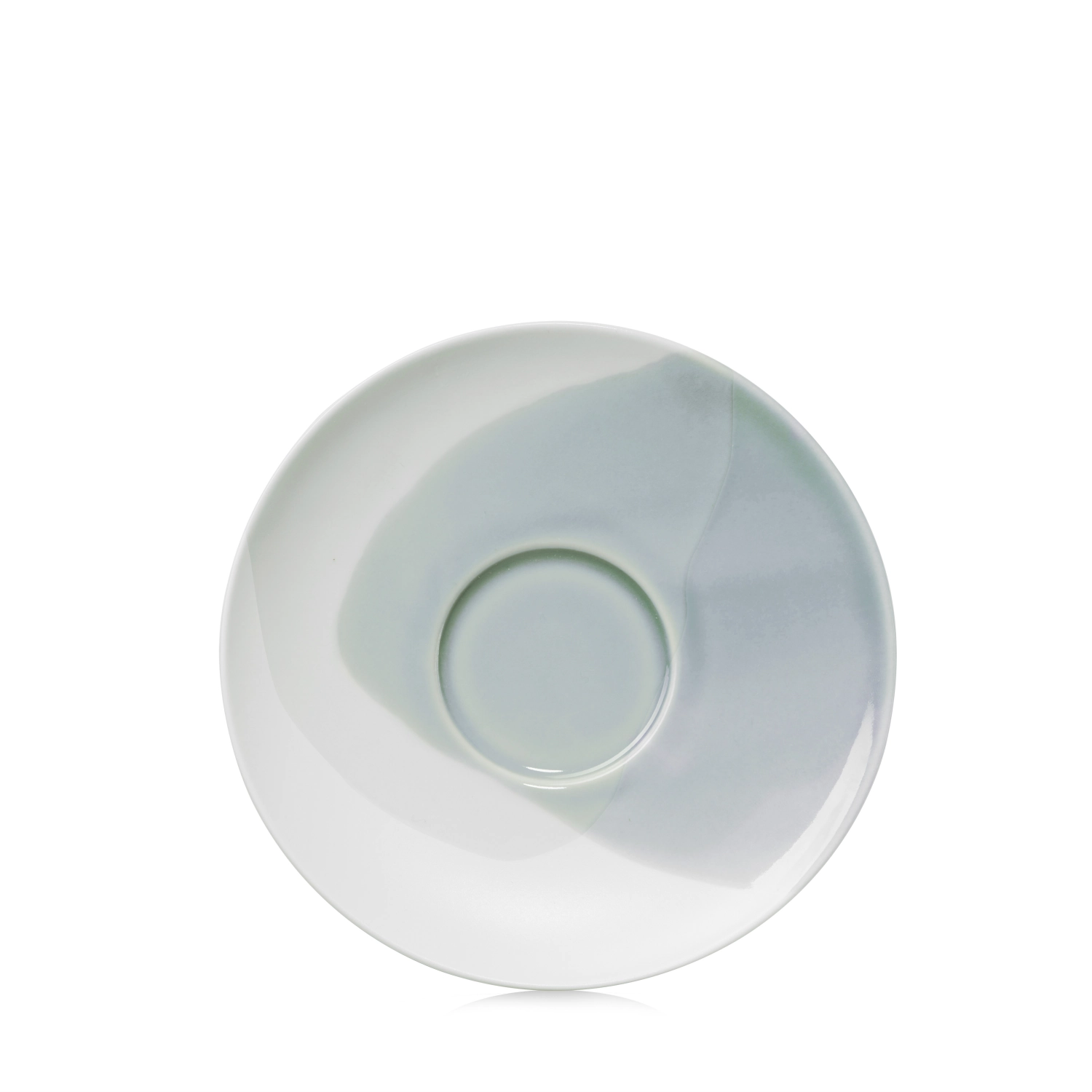 Bild von Revol - Confluence Tee Untertasse D 16 cm H 2.2 cm fjord alabaster weiss