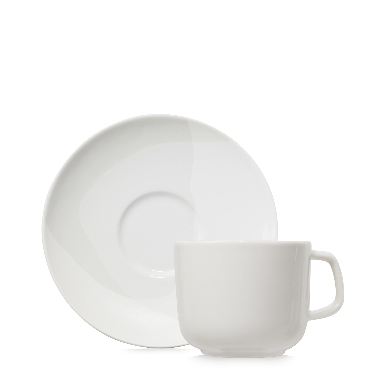 Bild von Revol - Confluence Teetasse m. Untertasse 20 cl kokos alab. weiss