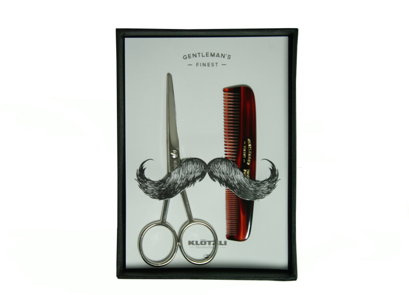 Image de Gentleman's Finest - Set Moustache Classique