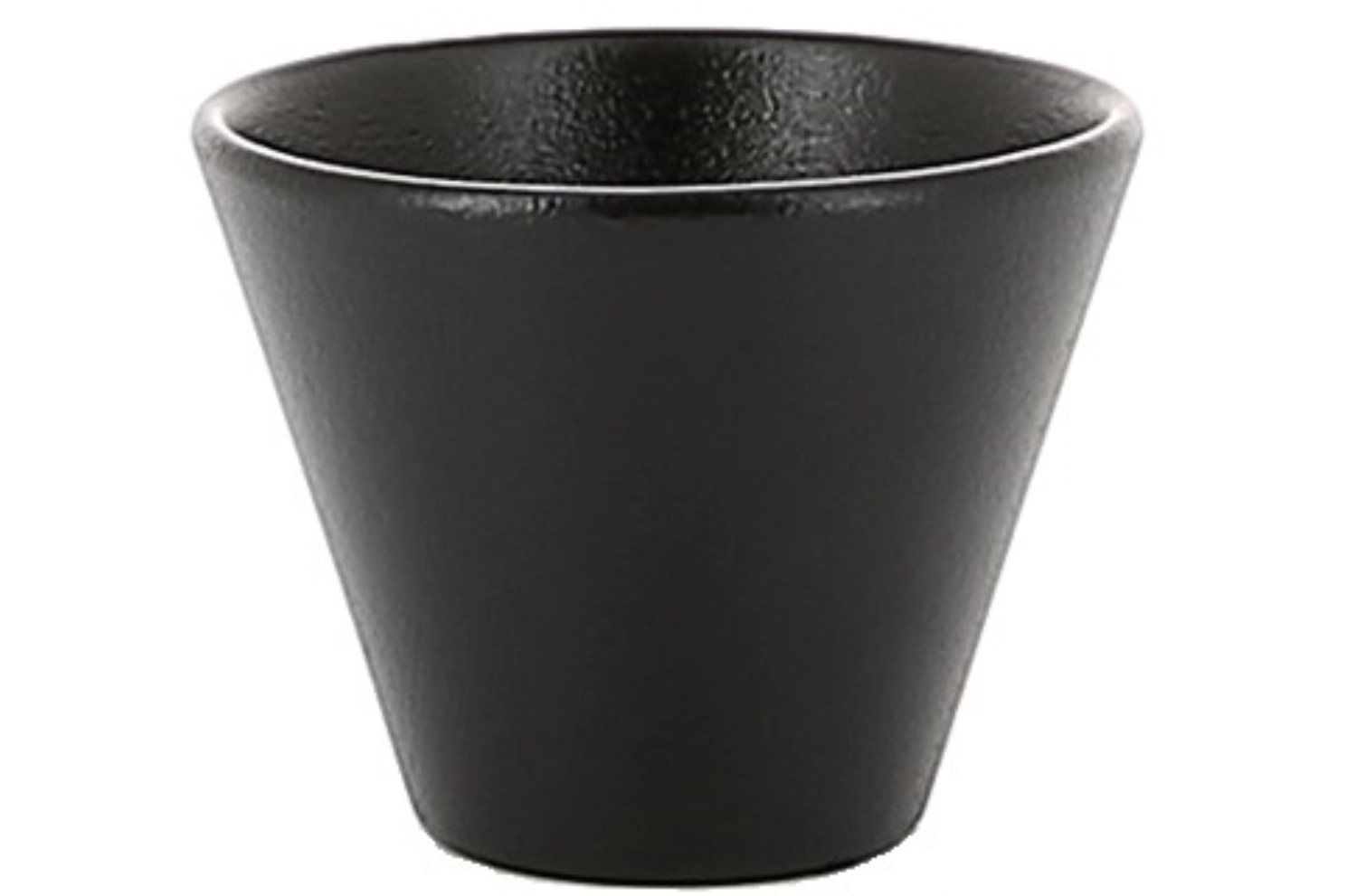 Bild von Revol - Equinoxe Schüssel konisch Ø 6.3 cm H 5 cm 5 cl schwarz