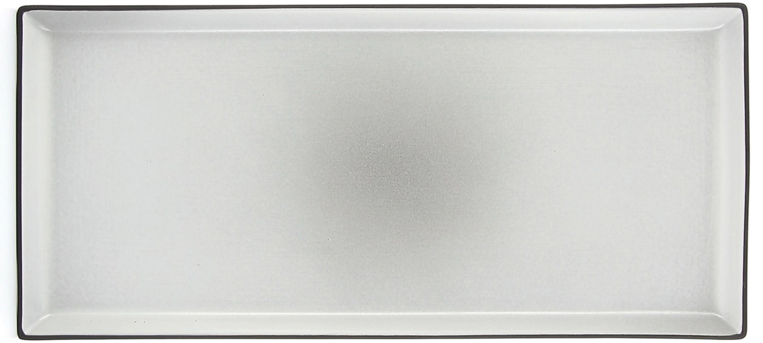 Bild von Revol - Equinoxe Speiseteller rechteckig 35 x 15 x 1.8 cm pfeffer