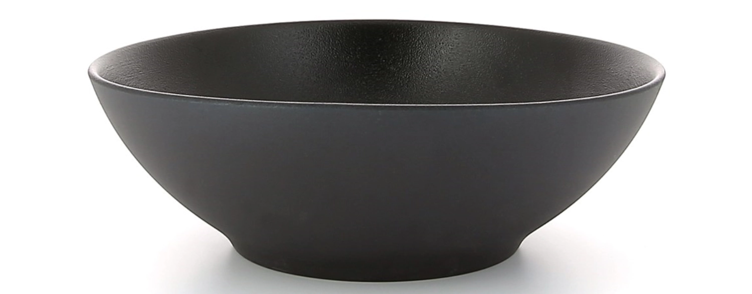 Bild von Revol - Equinoxe Suppenschüssel 700 ml D 19 cm H 6.5 cm schwarz
