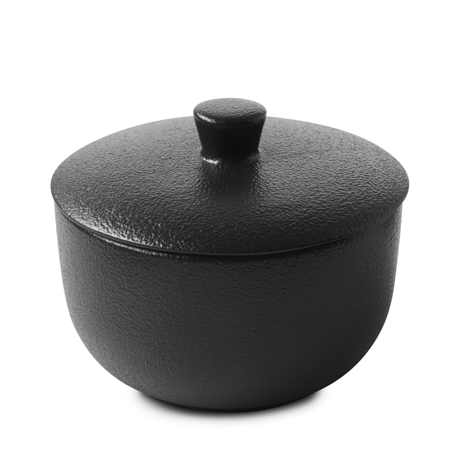Bild von Revol - Equinoxe Zuckerdose D 9 cm H 7.4 cm 15 cl gusseisen-optik