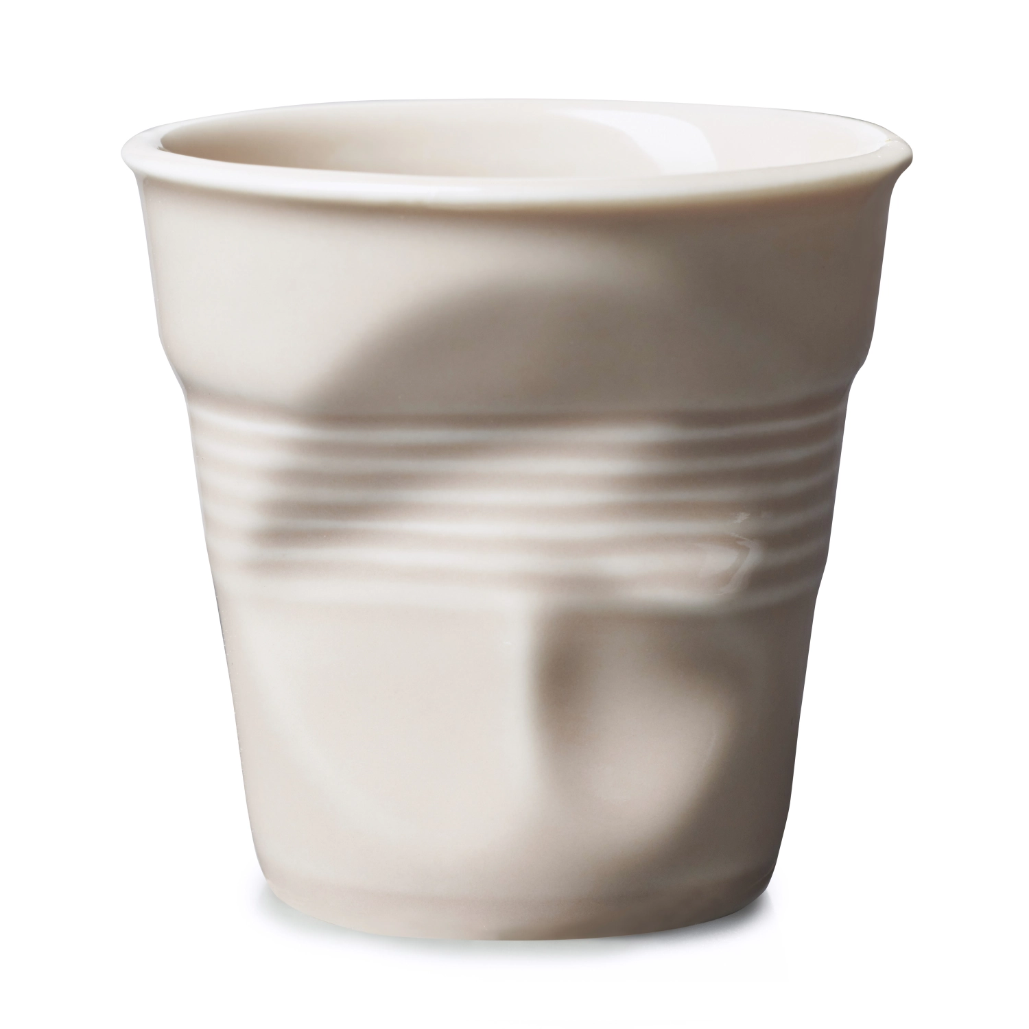 Bild von Revol - Froisse Knitterbecher Cappuccino 18 cl aurora rose