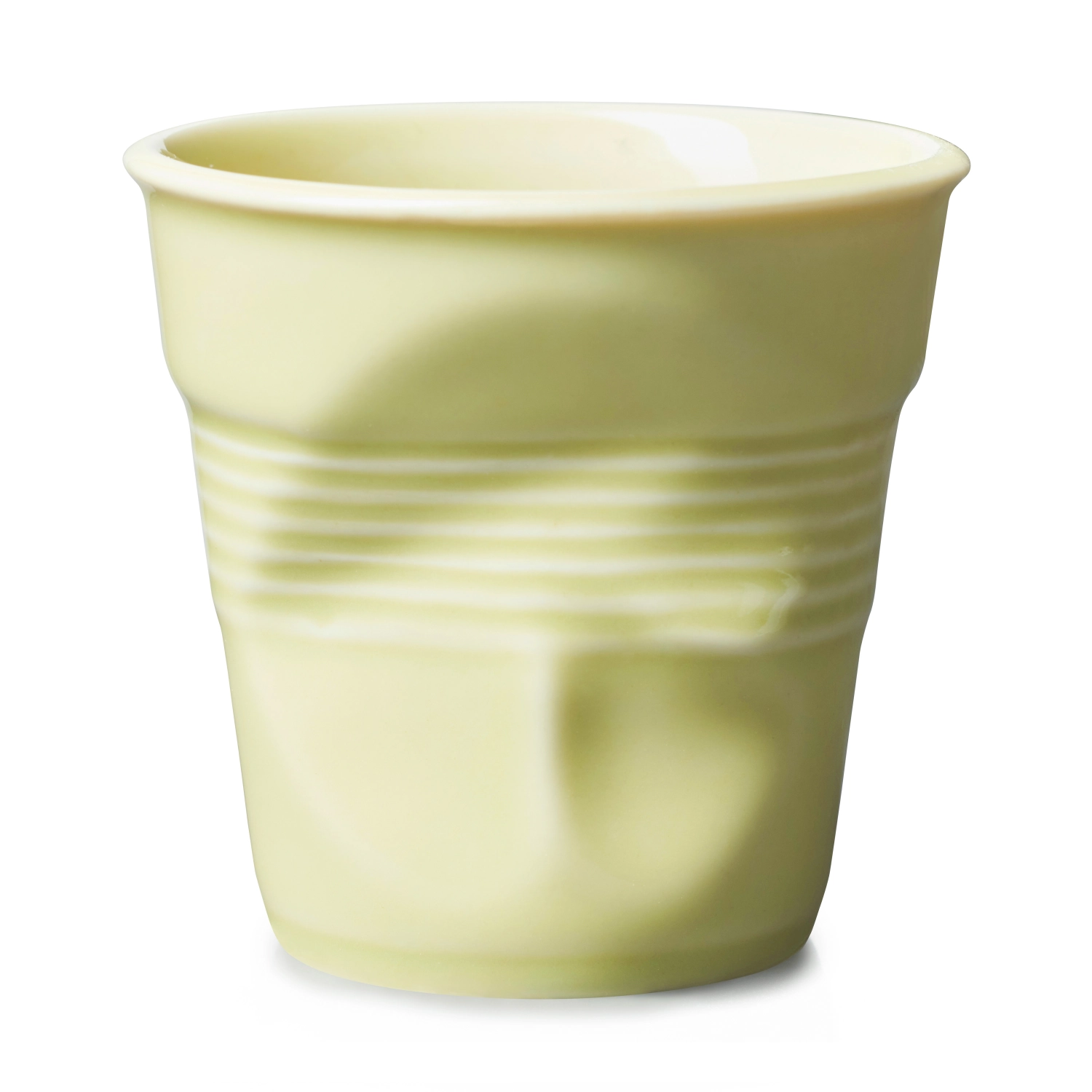 Bild von Revol - Froisse Knitterbecher Cappuccino 18 cl gelb