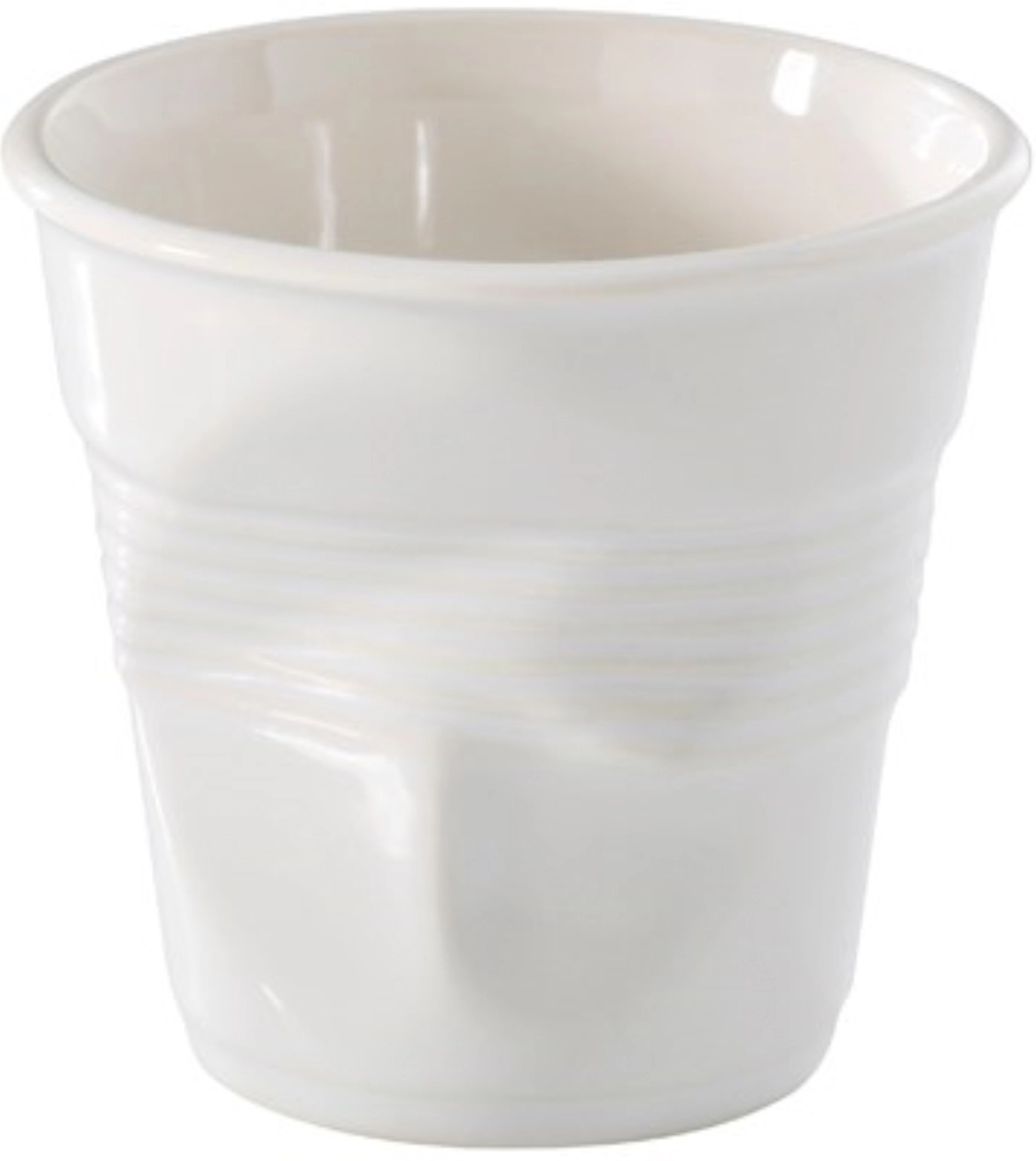 Bild von Revol - Knitterbecher Cappuccino 18 cl weiss