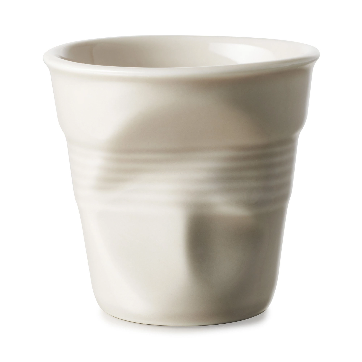 Bild von Revol - Knitterbecher Cappuccino Grauer Kieselstein 18 cl