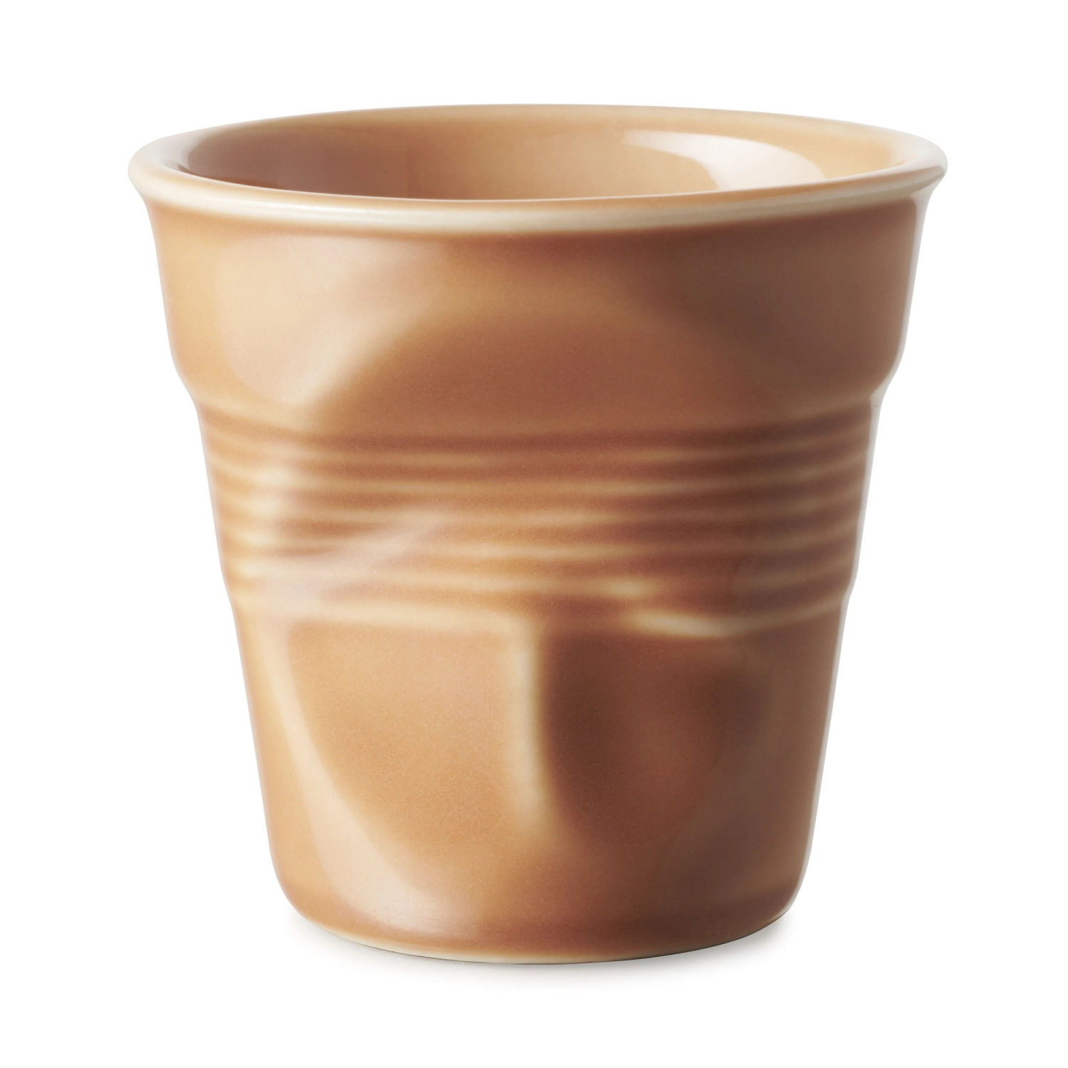 Bild von Revol - Knitterbecher Cappuccino Sienaerde 18 cl