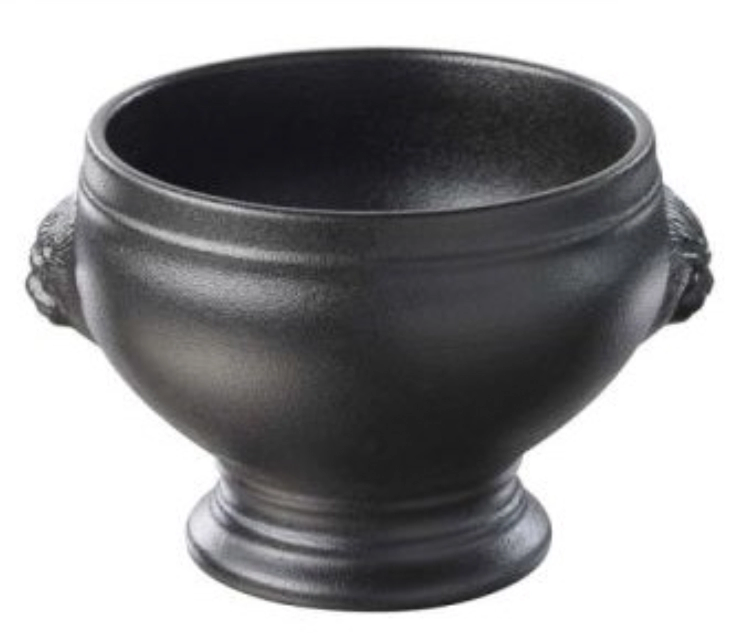 Bild von Revol - Löwenkopf Suppenschüssel Ø 11 cm 35 cl gusseisen-optik