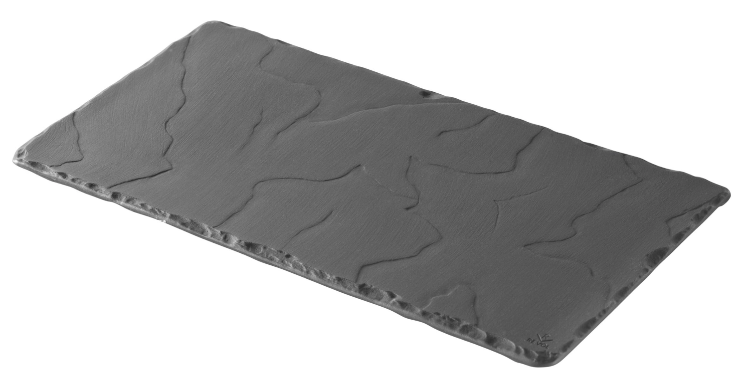 Immagine di Revol - Piatto rettangolare 30 x 16 cm effetto ardesia