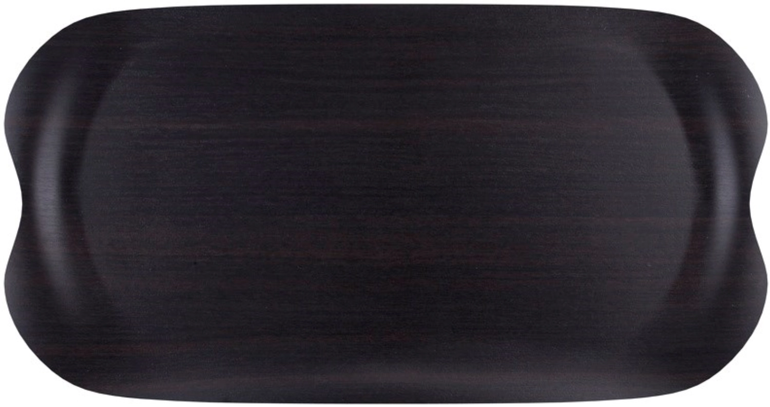 Bild von Roltex - Tablett Earth Wave Dark Wood 42 x 22 cm