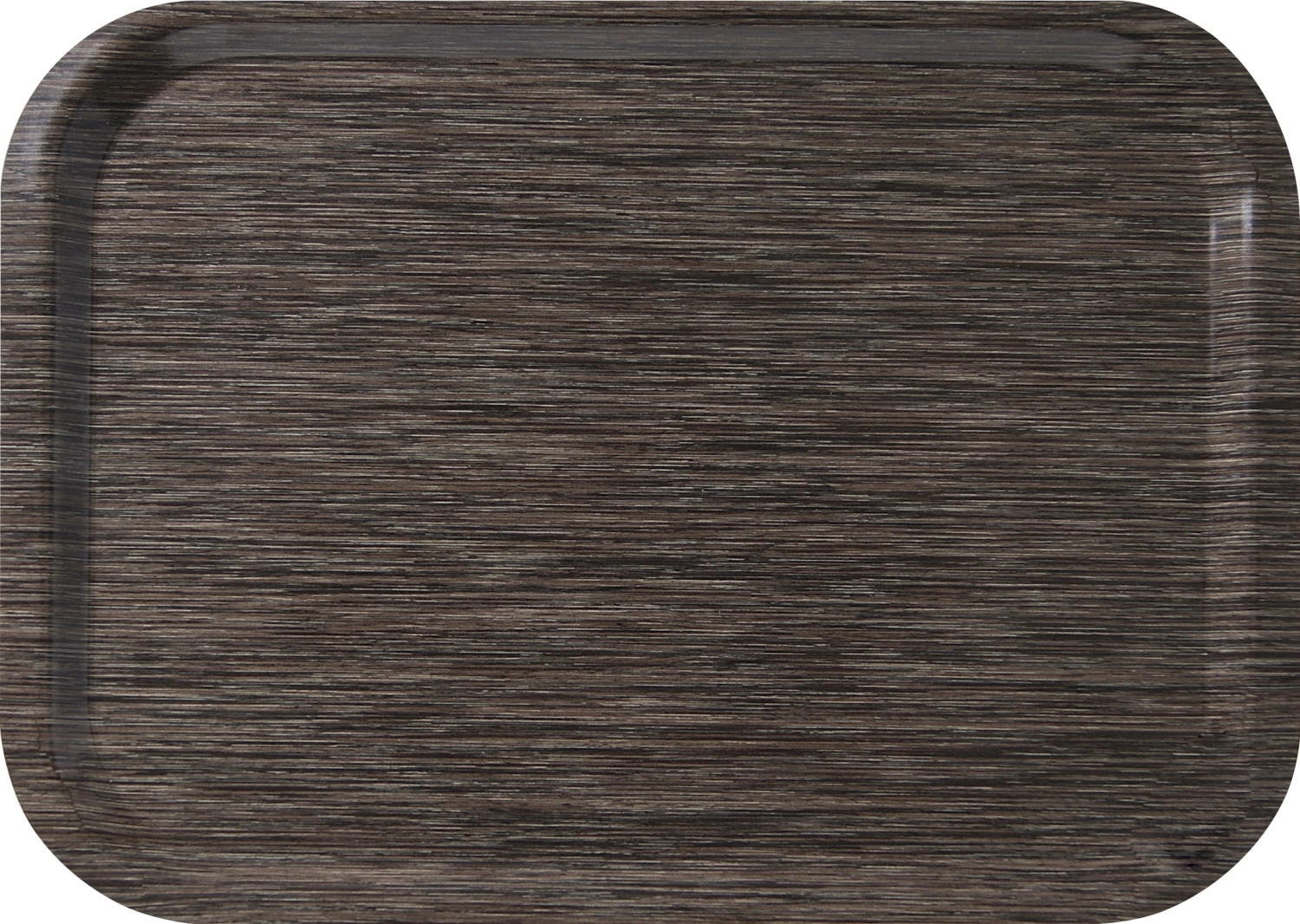 Bild von Roltex - Tablett Fast Food Wenge rutschfest 37.5 x 26 cm