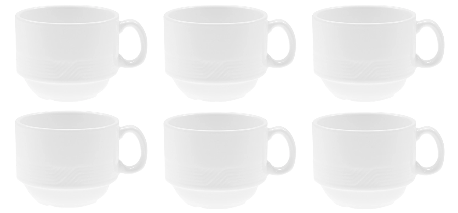 Bild von Royal Porcelain - 6er Set Karat 19 Kaffee Obertasse 0.2 lt