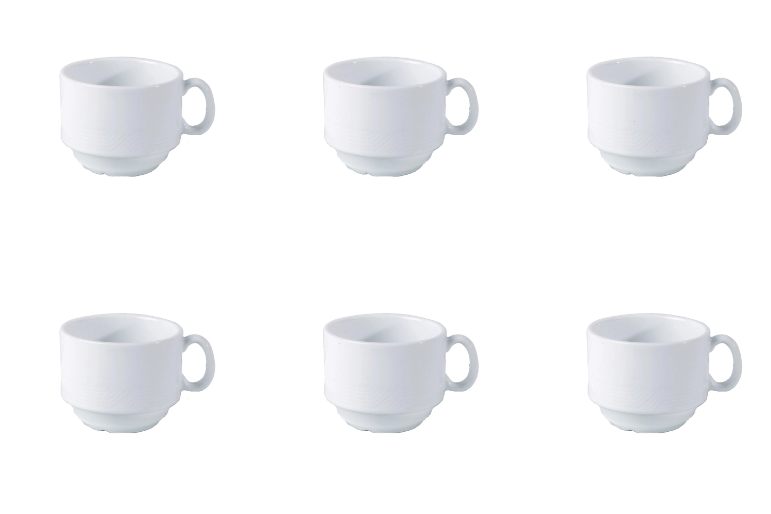 Bild von Royal Porcelain - 6er Set Karat 19 Kaffee Obertasse 0.2 lt Aligro