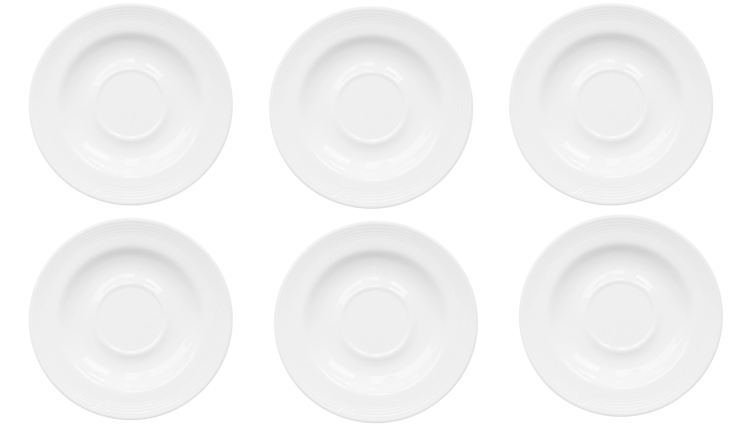 Bild von Royal Porcelain - 6er Set Karat 19 Mokka Untertasse 12.5 cm