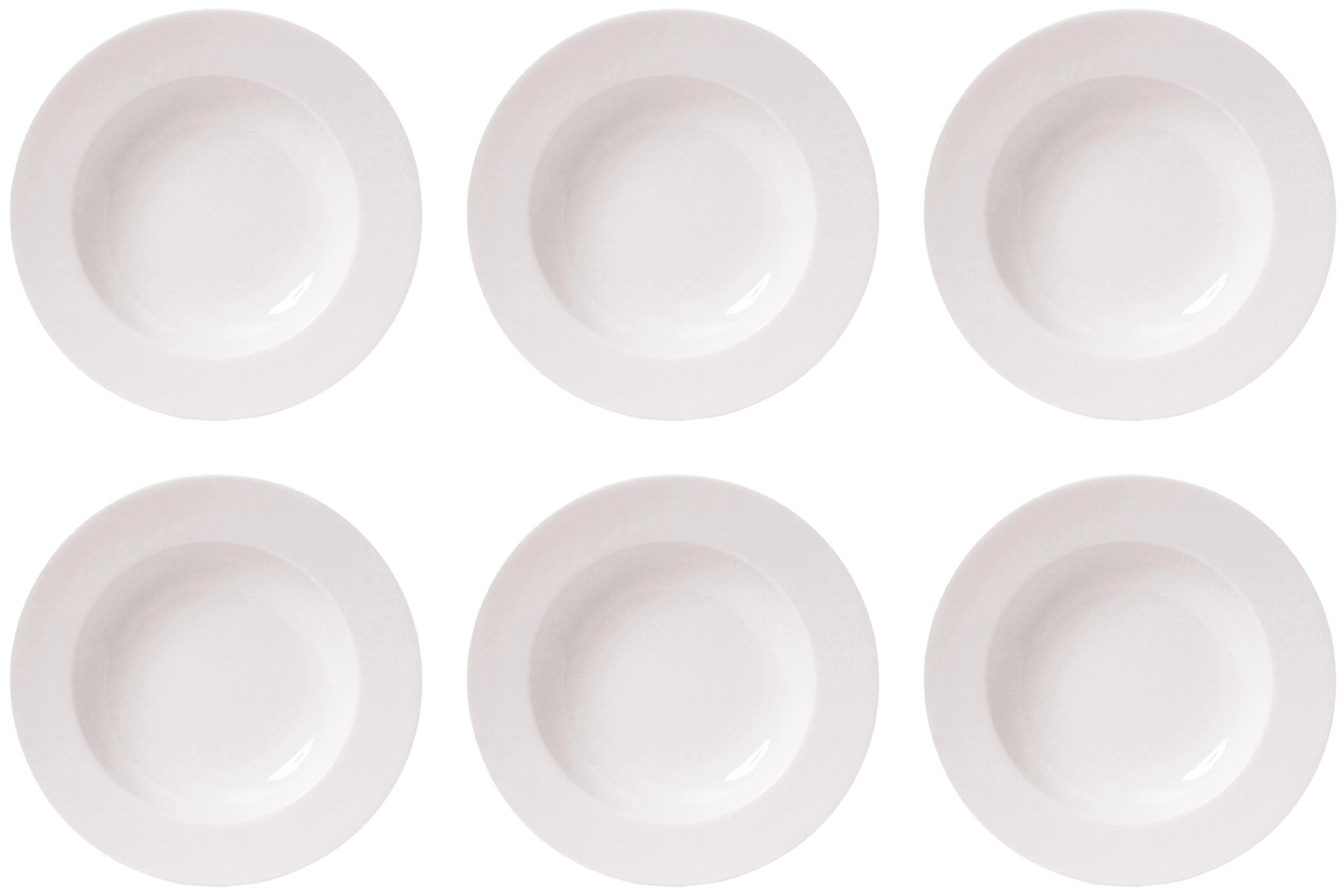 Picture of Royal Porcelain - 6er Set Uni 09 Deep Plate 24 cm Top CC