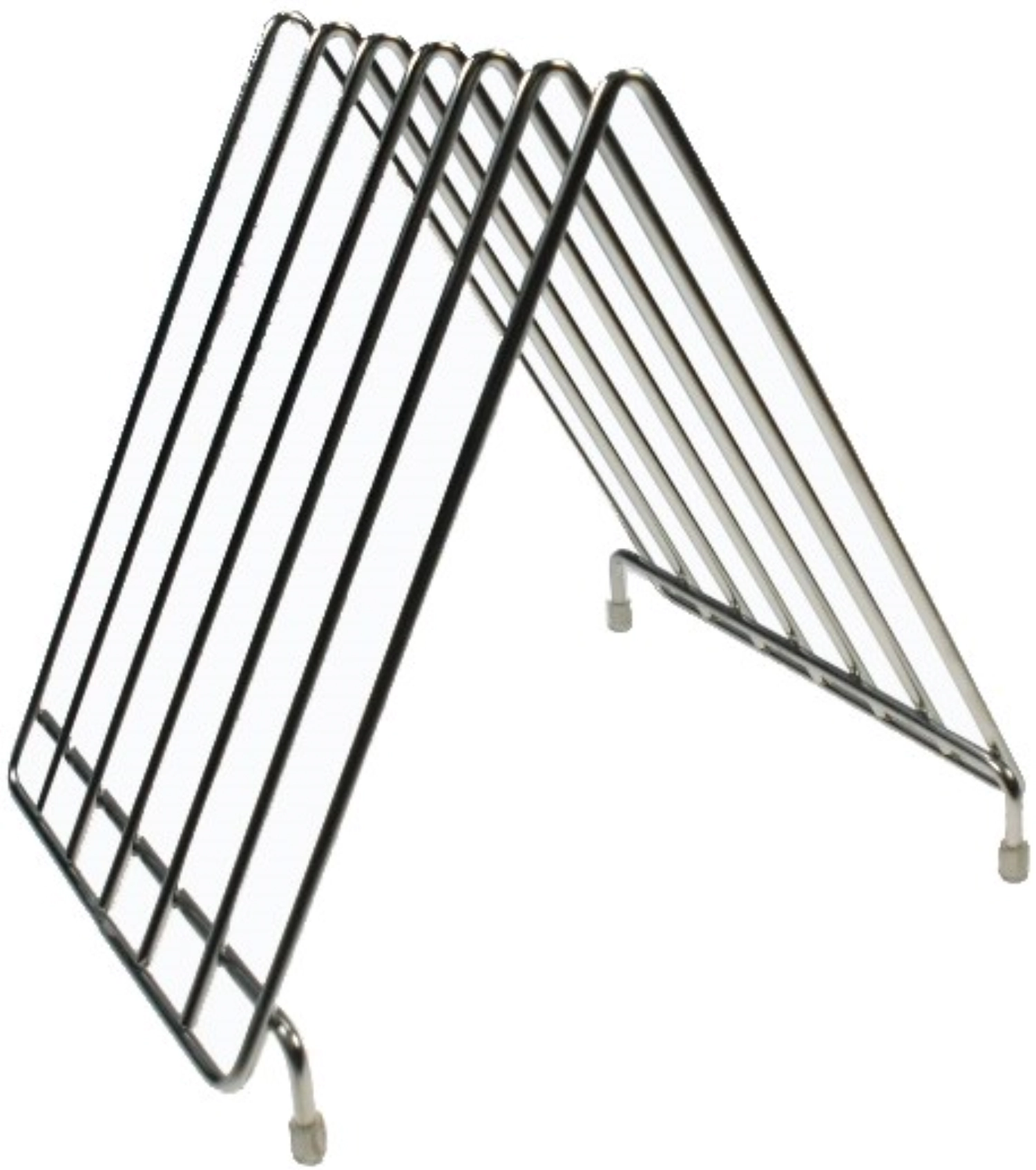 Image de Sambonet - Support pour planche à découper en acier inoxydable 30 x 26 cm H 27.5 cm
