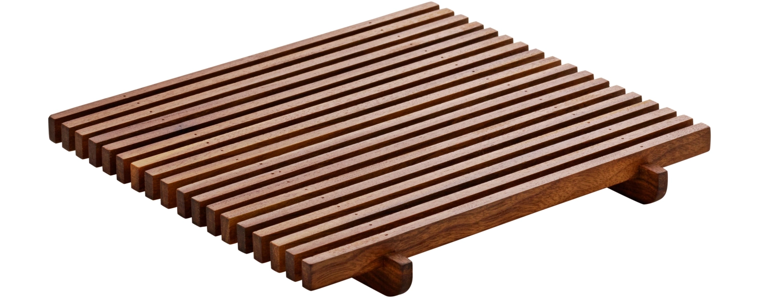 Picture of Schönwald - Playground Crumb Grid Rectangular Walnut 18 x 18 cm H 2 cm