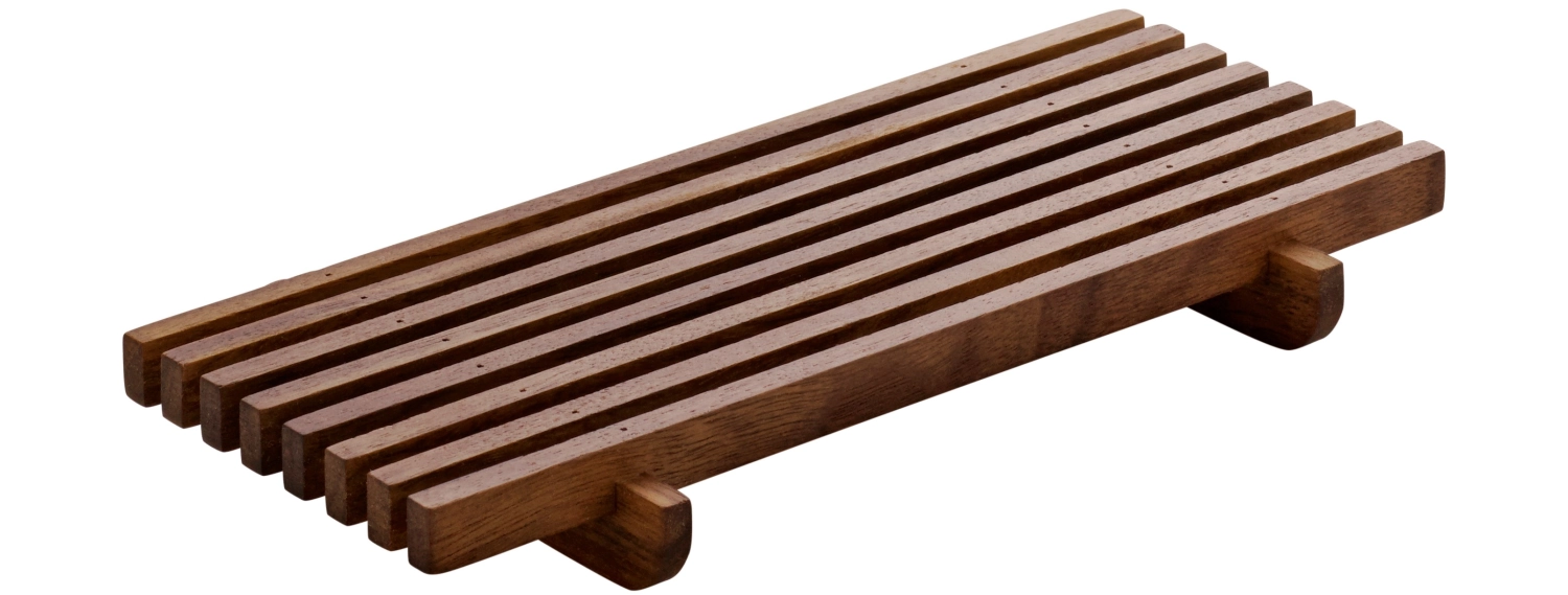 Picture of Schönwald - Playground Crumb Grid Rectangular Walnut 18 x 9 cm H 2 cm