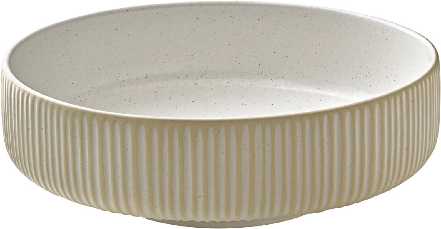 Bild von Schönwald - Playground Nara Schale rund Relief weiss D 12 cm 0.33 lt