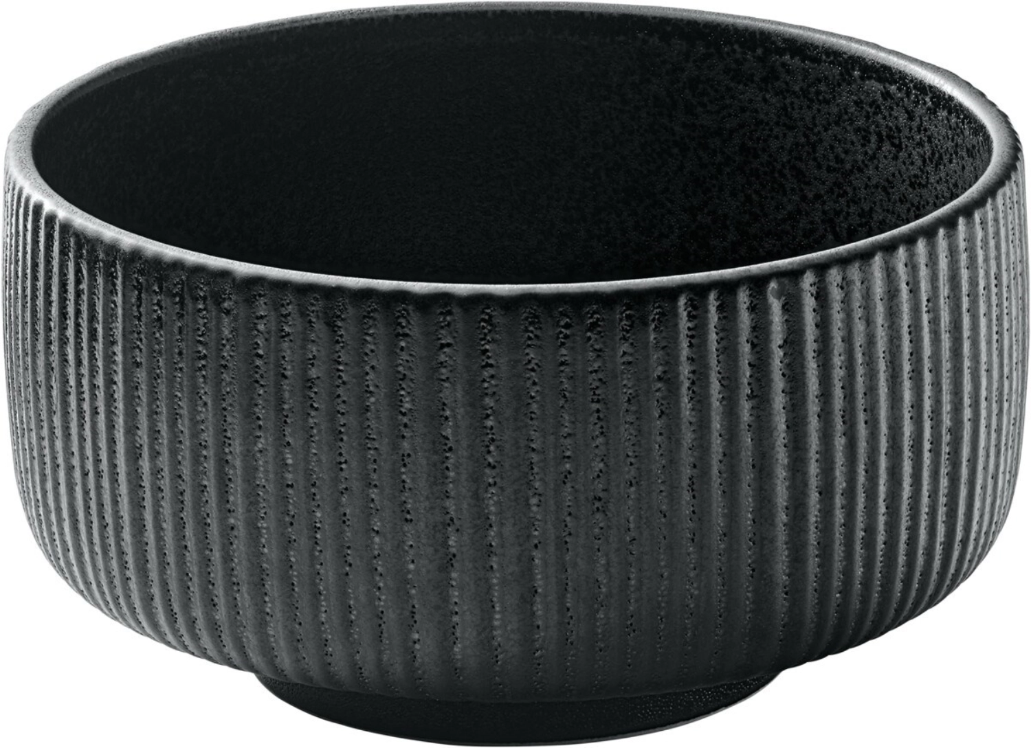 Bild von Schönwald - Playground Nara Schüssel rund Relief schwarz D 15 cm 0.88 lt
