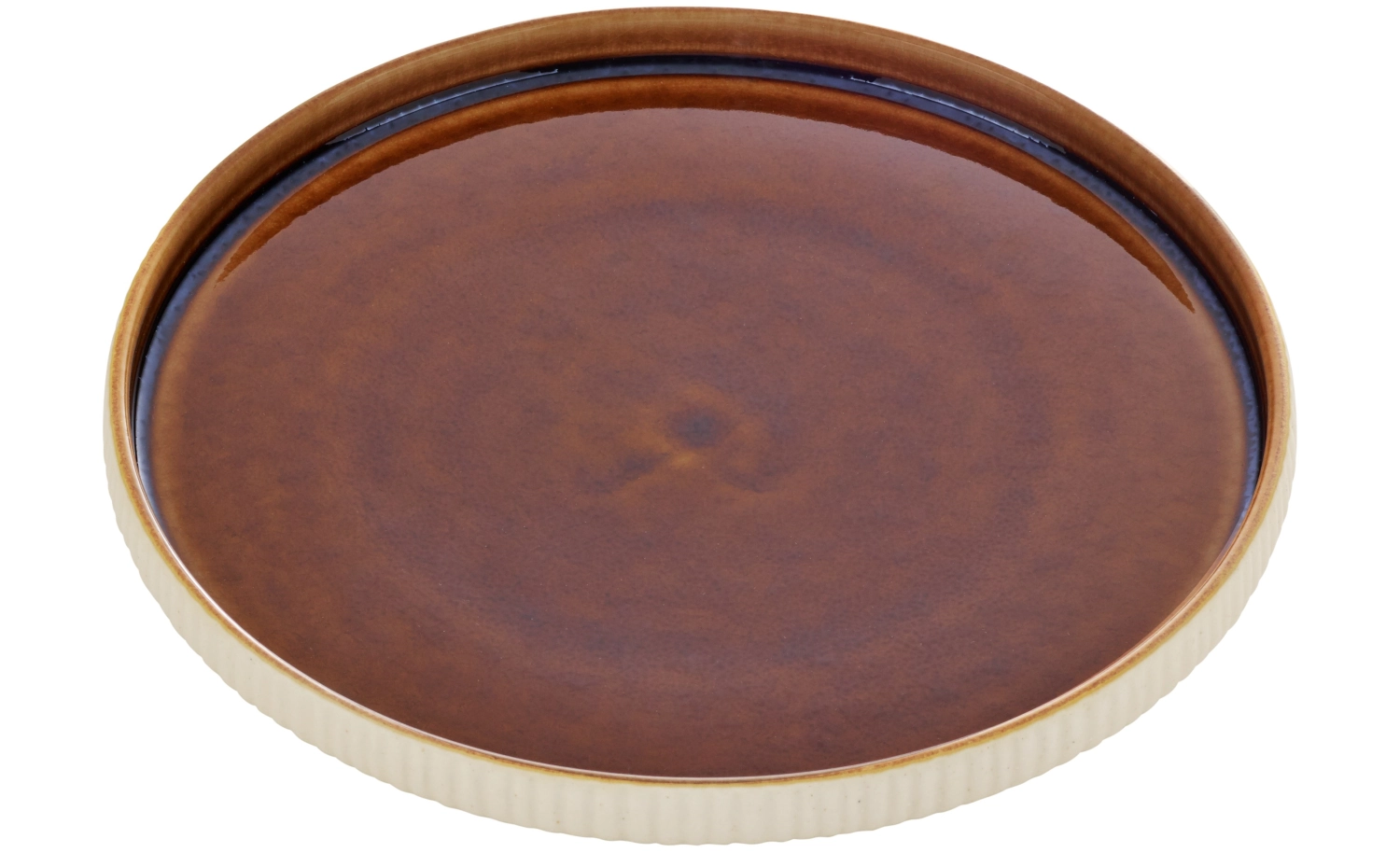 Bild von Schönwald - Playground Nara Teller fl. Relief braun D 21 cm 0.34 lt H 2.5 cm