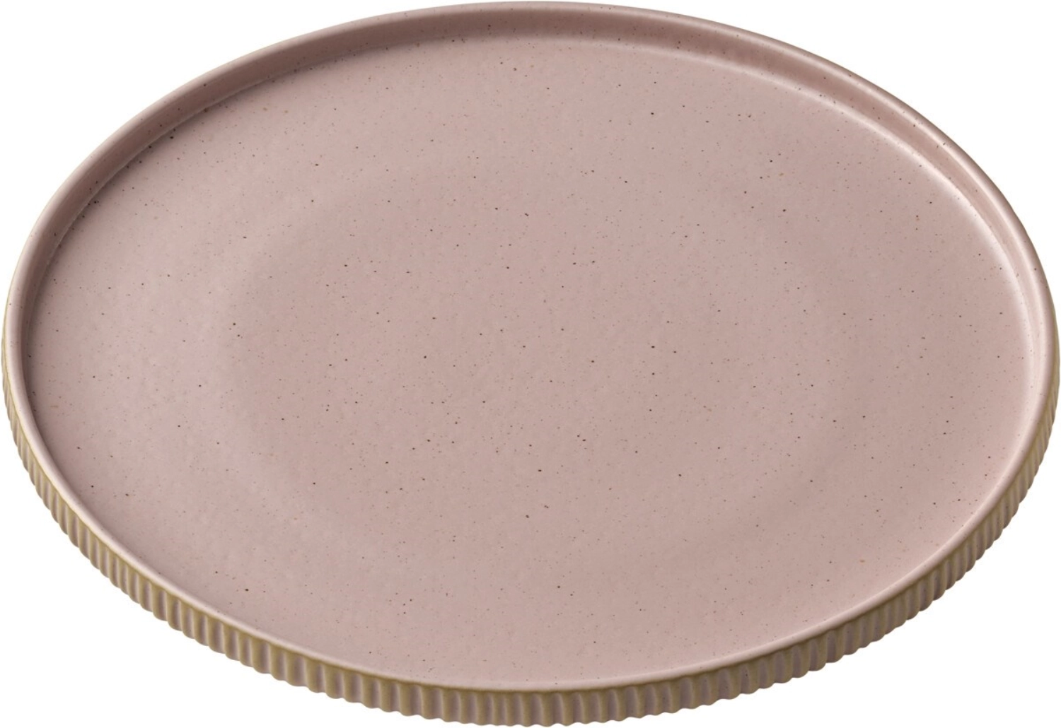 Bild von Schönwald - Playground Nara Teller flach hoher Rand Relief rosé D 27 cm