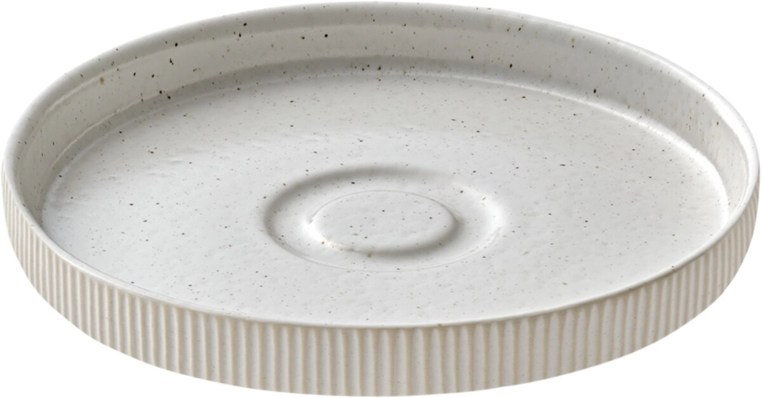 Bild von Schönwald - Playground Nara Untertasse rund Relief weiss D 15 cm