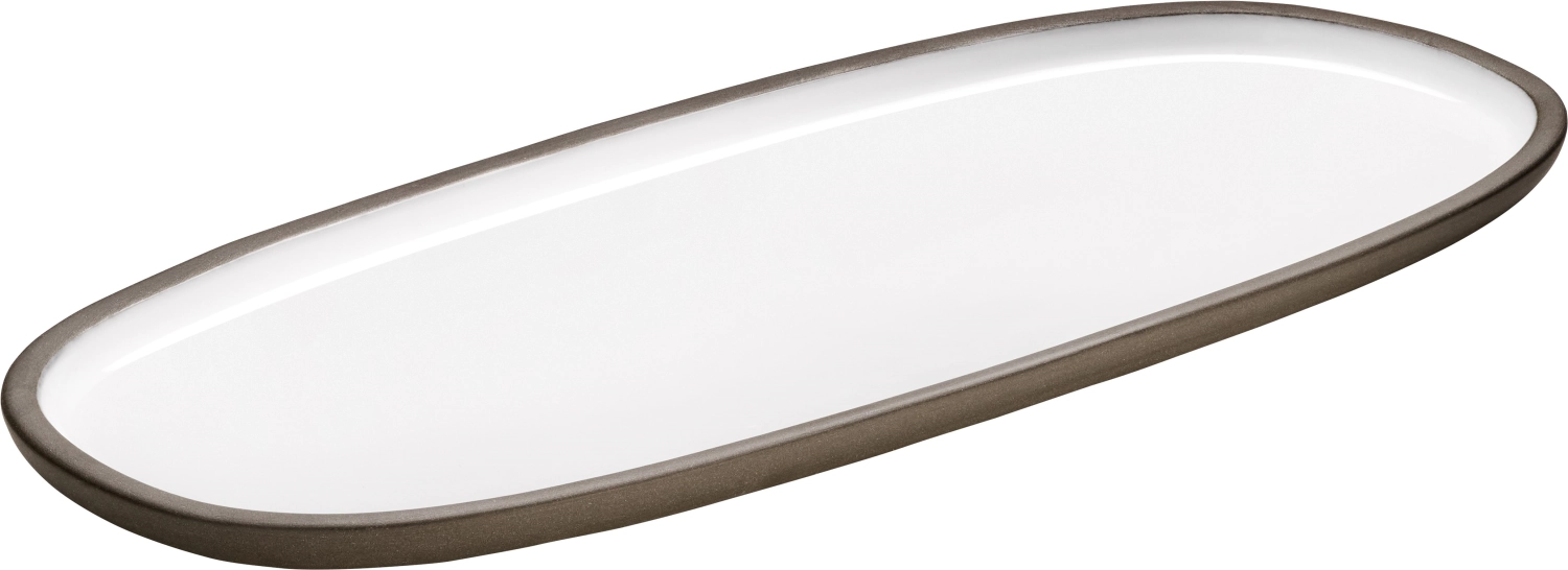 Bild von Schönwald - Playground ReNew Platte oval weiss 35 x 15 cm