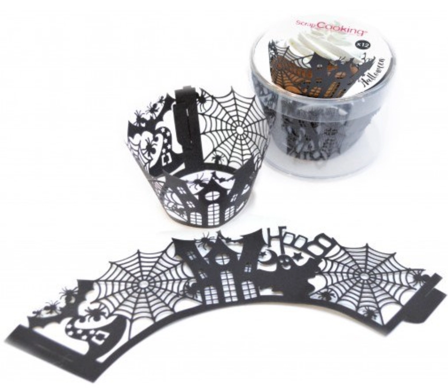 Bild von Scrap Cooking - 12 Stk. Cupcake-Wrappers Halloween