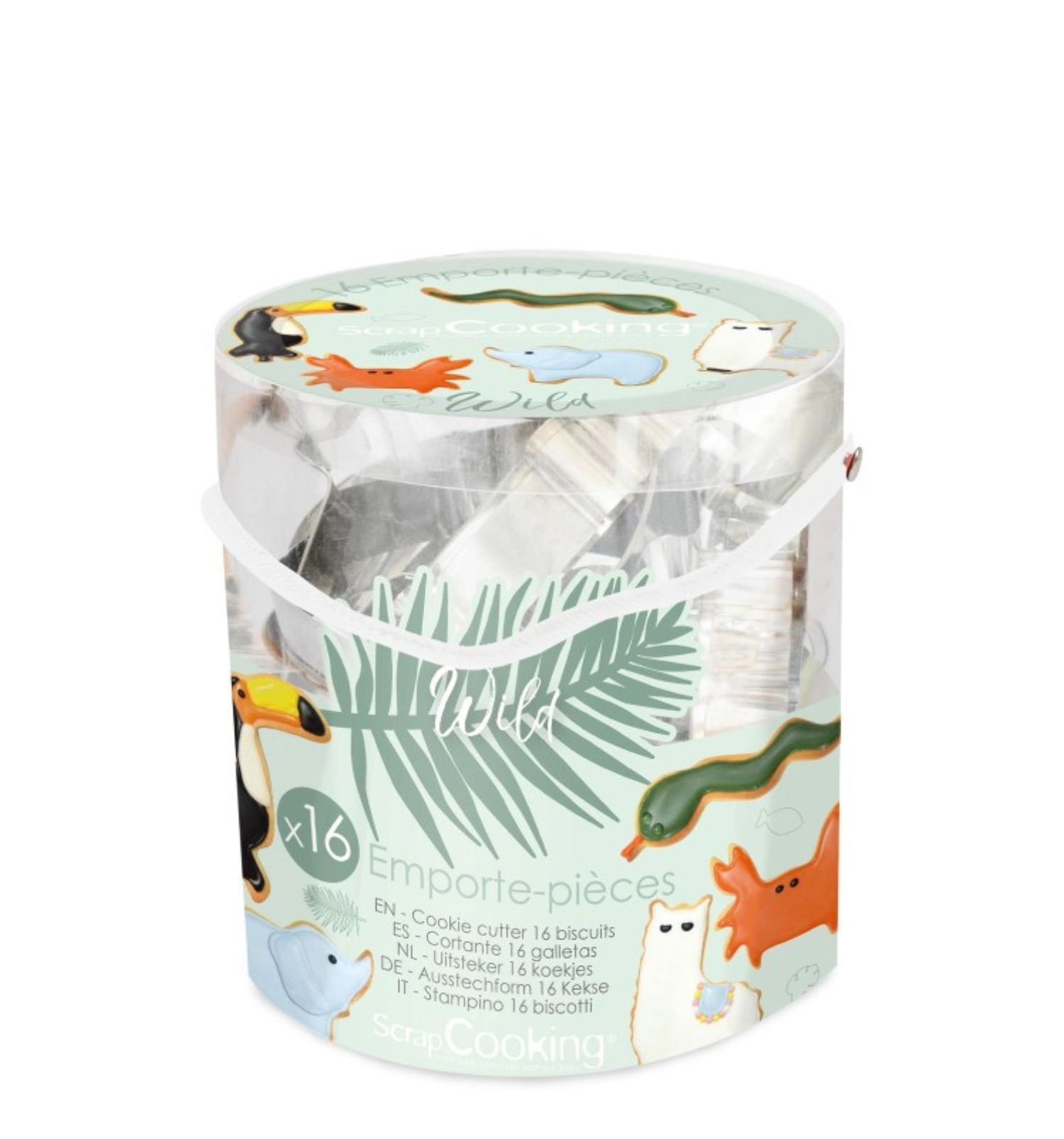 Bild von Scrap Cooking - 16er Set Ausstechformen Wildtiere