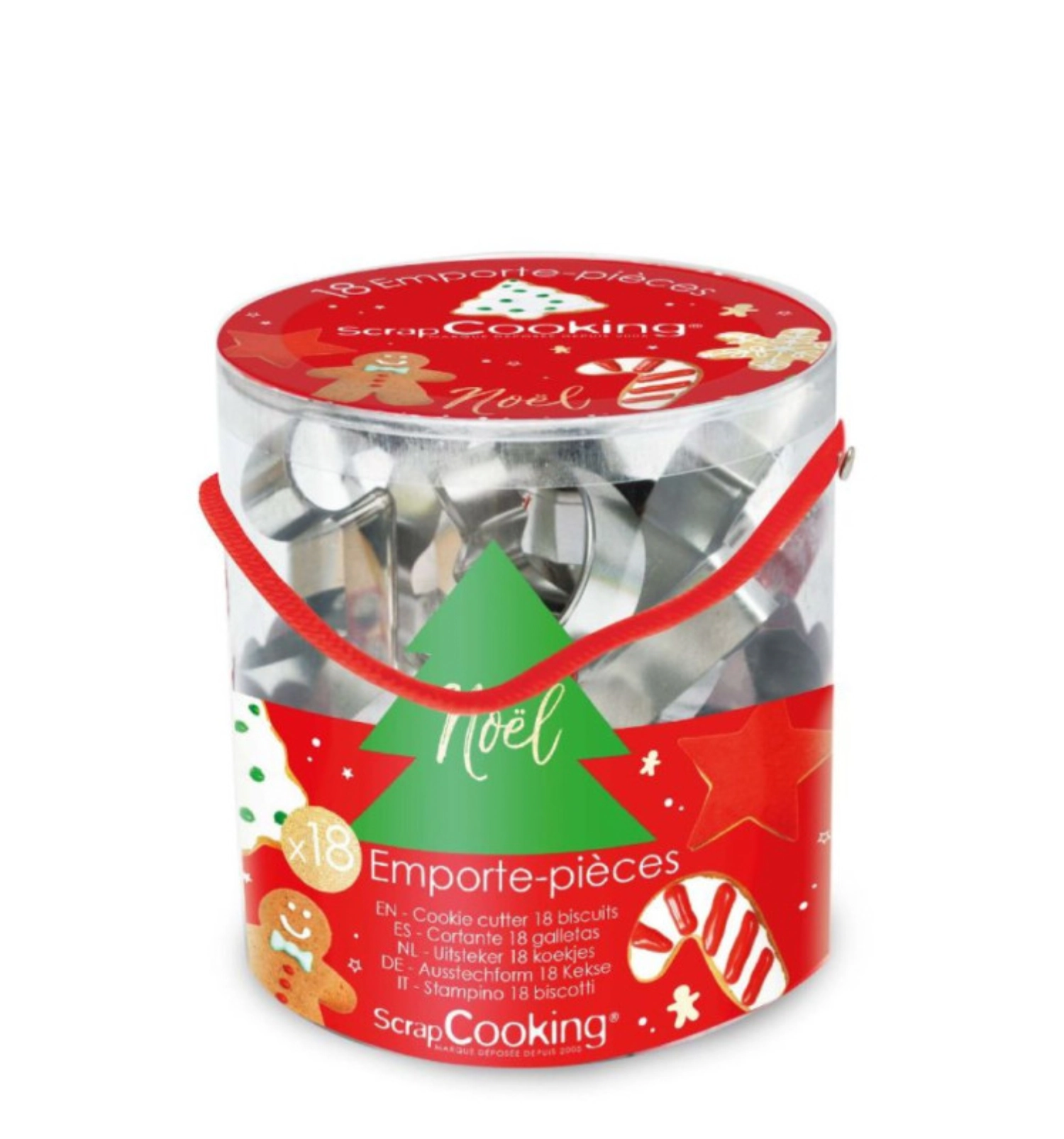 Bild von Scrap Cooking - 18er Set Ausstechformen Weihnachten