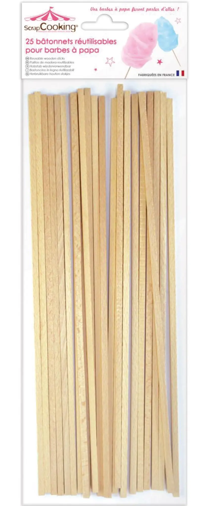 Bild von Scrap Cooking - 25 Sticks für Zuckerwatte