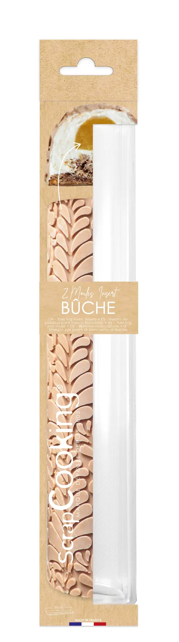 Bild von Scrap Cooking - 2er Set Bûche mit Innenform