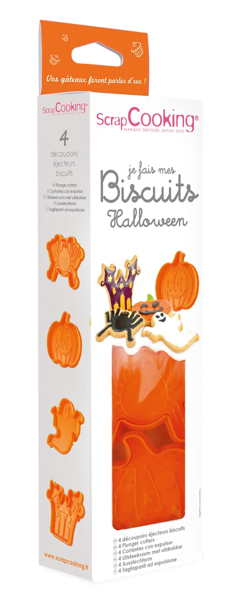 Bild von Scrap Cooking - 3-tlg. Set Ausstechfömchen Halloween