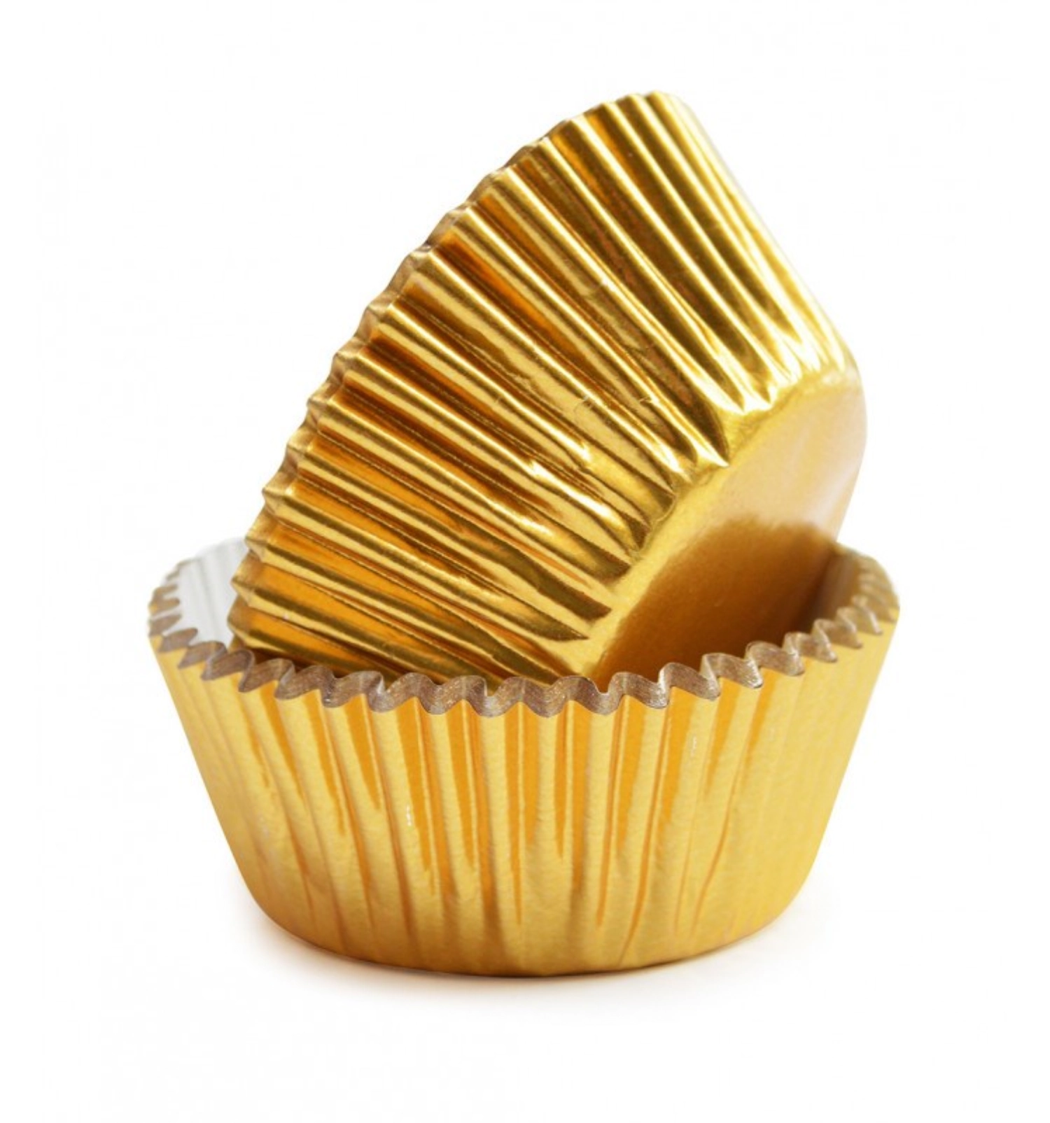 Image de Scrap Cooking - 48 pcs. Moules à cupcakes dorés