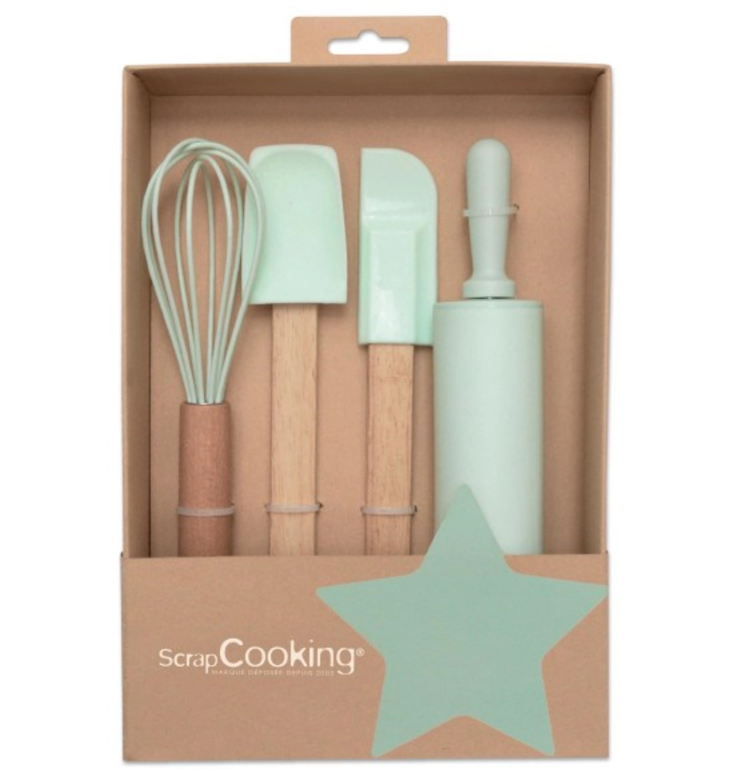 Bild von Scrap Cooking - 4-tlg. Kinder-Backset Utensilien