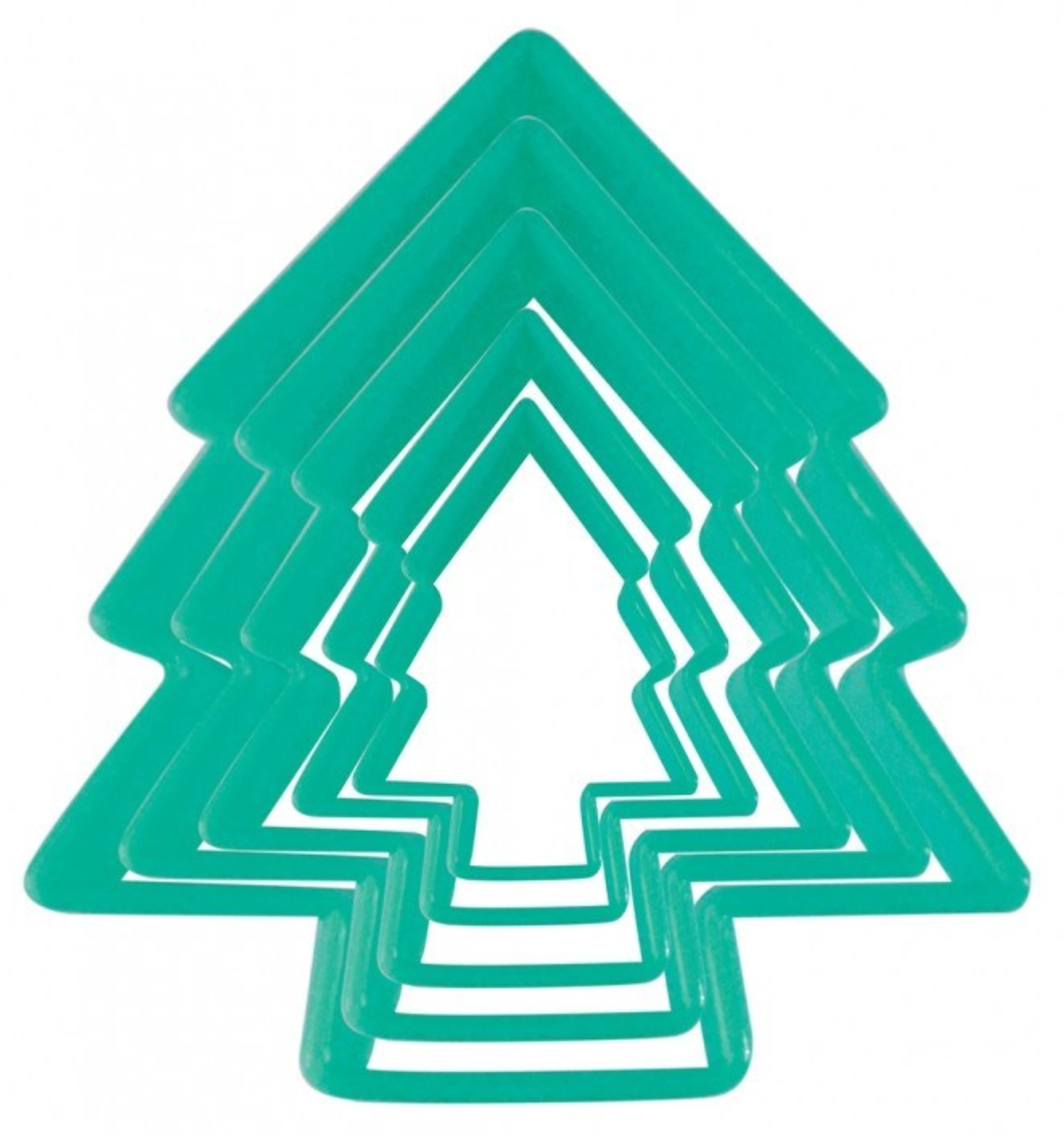 Bild von Scrap Cooking - 5 sortierte Ausstecher Weihnachtsbaum