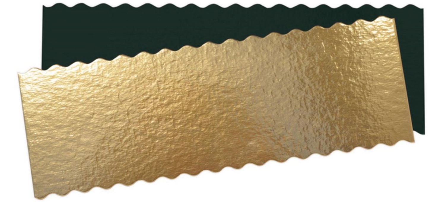 Bild von Scrap Cooking - 5er Set Untersetzer für Cake gold/schwarz 30 x 10 cm